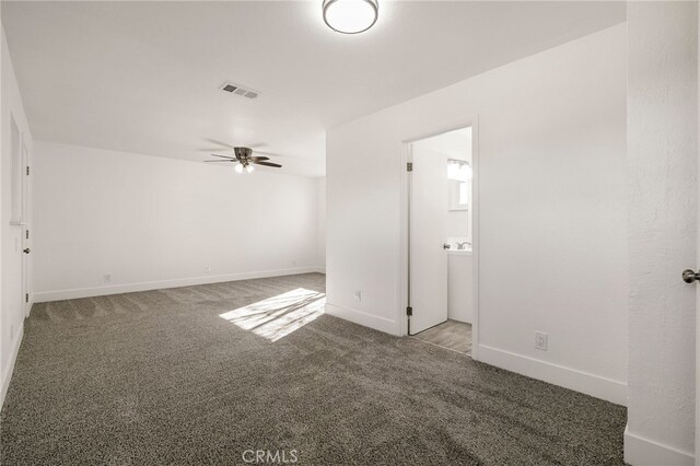266 E Fig Ln, Corning, CA 96021 - carpeted spare room featuring ceiling fan
