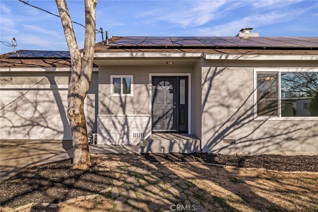 266 E Fig Ln, Corning, CA 96021 - back of house featuring solar panels