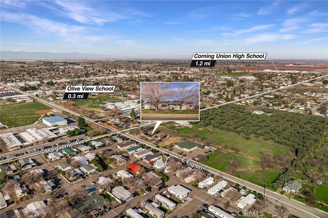 266 E Fig Ln, Corning, CA 96021 - aerial view