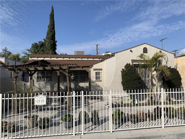 view of bungalow