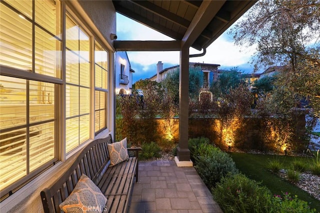 view of patio / terrace