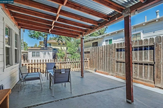 view of patio / terrace