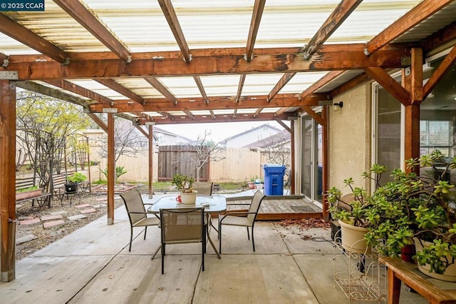 view of patio / terrace