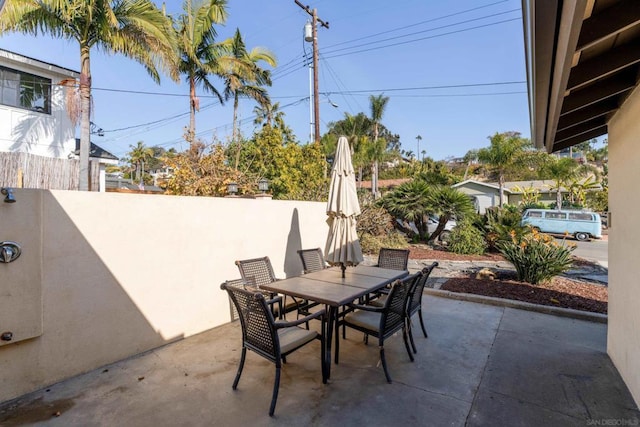 view of patio / terrace