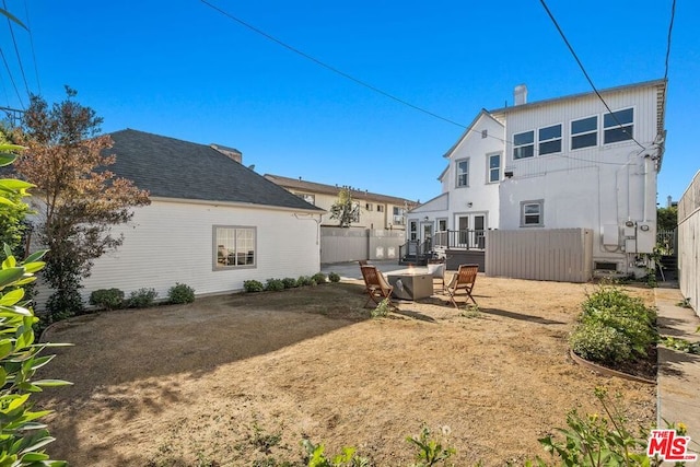 view of rear view of house