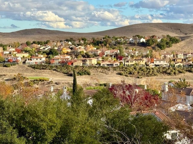 view of mountain feature