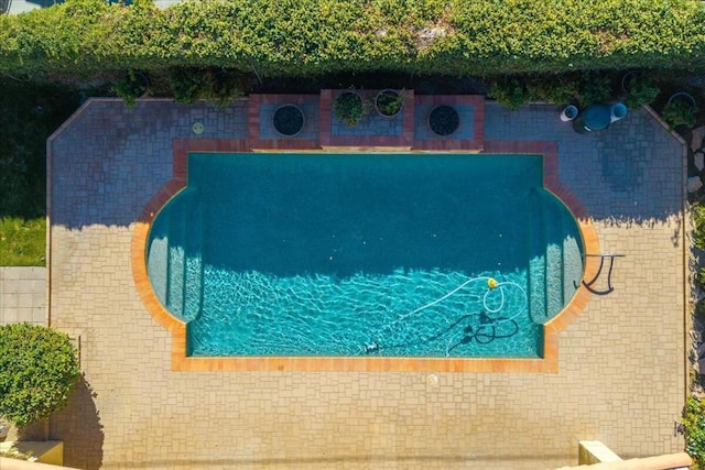 view of pool