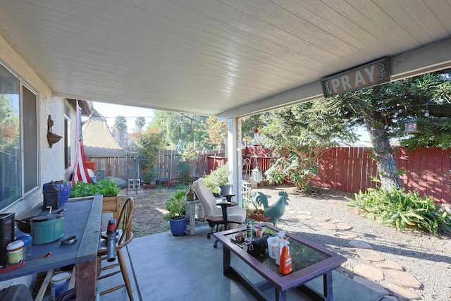 view of patio / terrace