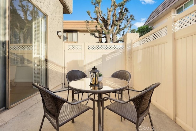 view of patio / terrace