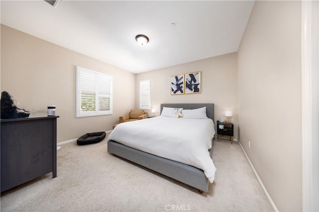 bedroom featuring carpet floors