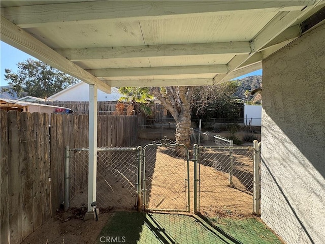 view of patio