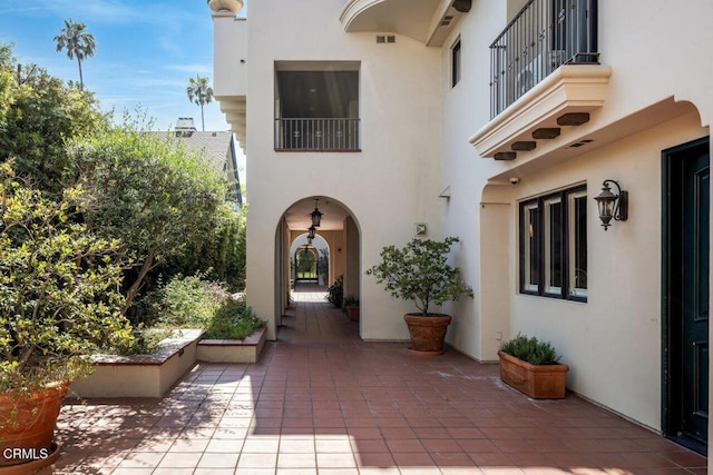 exterior space with a patio