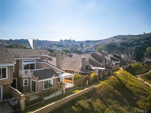 property view of mountains