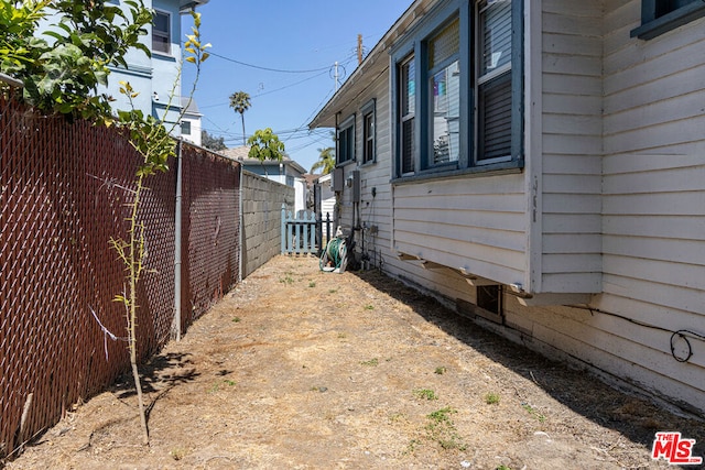 view of side of property