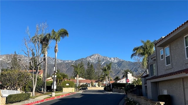 6949 Laguna Pl Unit B1, Rancho Cucamonga, CA 91701 - view of road with a mountain view