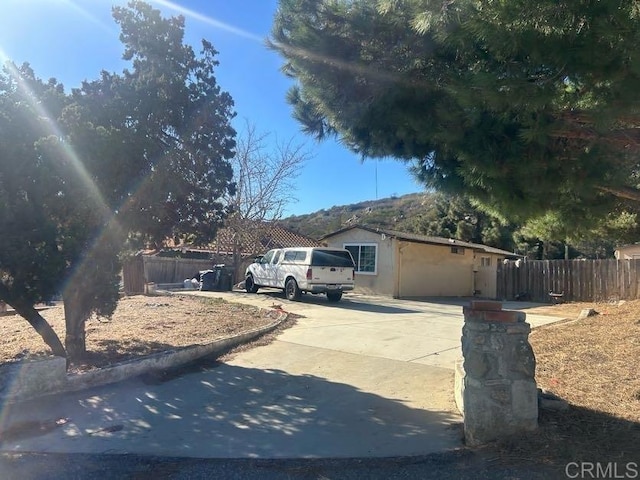 view of ranch-style home