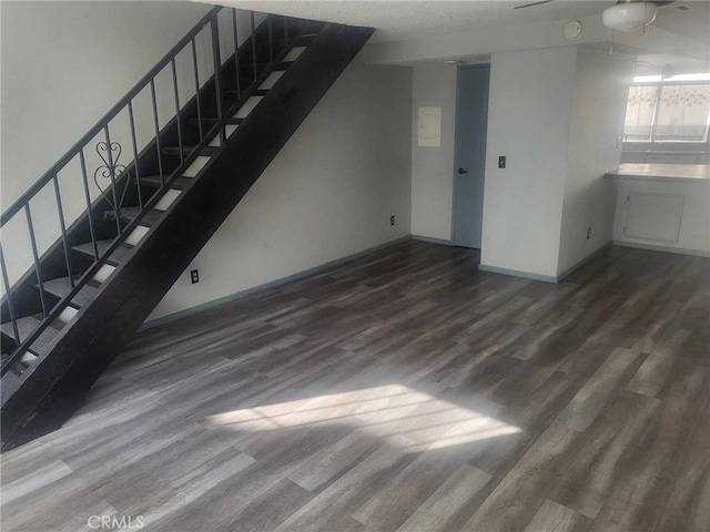 interior space featuring hardwood / wood-style floors