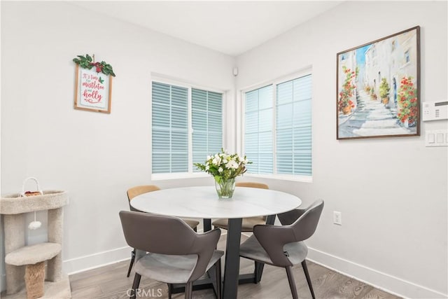 6770 Oak Ave, Arcadia, CA 91007 - dining space with baseboards and wood finished floors