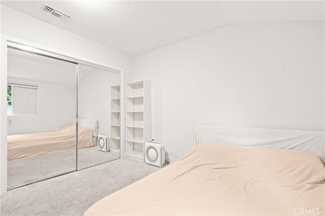 6770 Oak Ave, Arcadia, CA 91007 - carpeted bedroom featuring lofted ceiling and a closet
