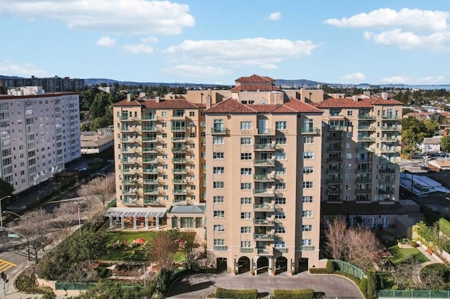 view of property with a mountain view