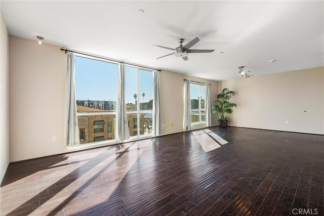 285 W 6th St Unit 426, San Pedro, CA 90731 - empty room featuring ceiling fan and wood finished floors