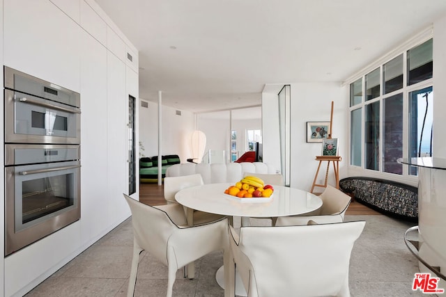 view of dining room