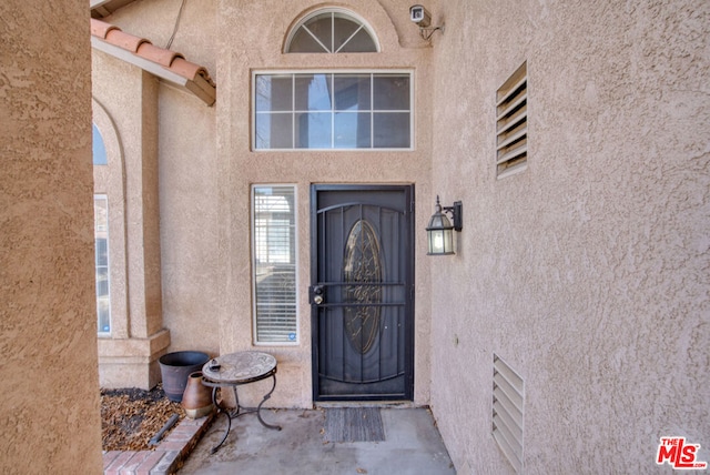 view of entrance to property