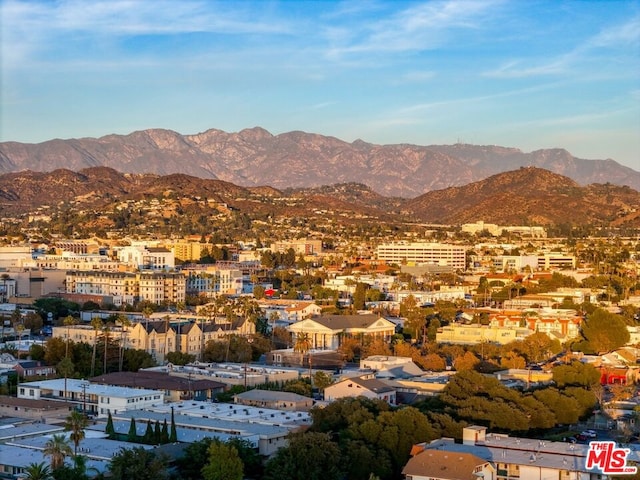 view of mountain feature