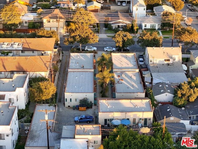 aerial view