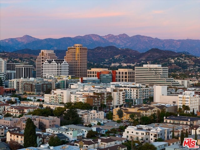 city view featuring a mountain view