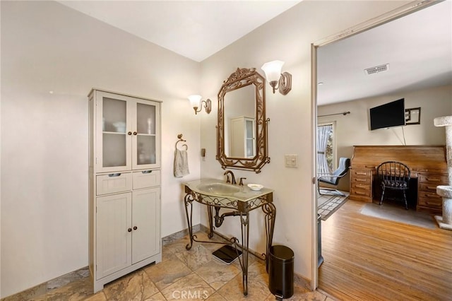 bathroom with sink