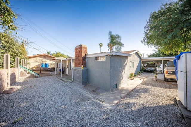 view of property exterior