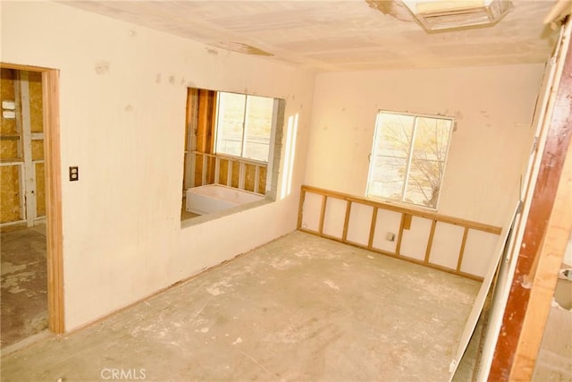 view of empty room