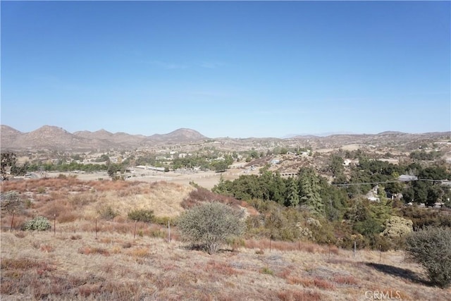 view of mountain feature