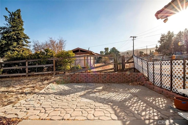 view of patio