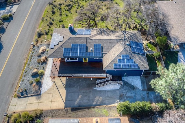 drone / aerial view