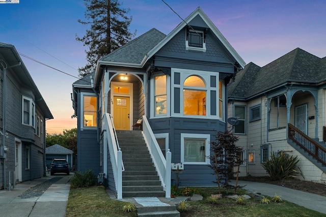 view of victorian-style house