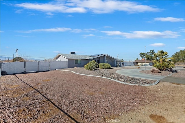 view of rear view of house