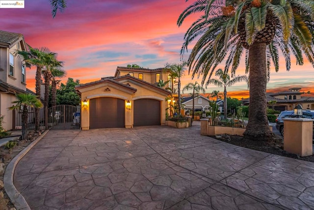 view of mediterranean / spanish-style house