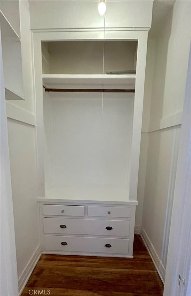 view of closet