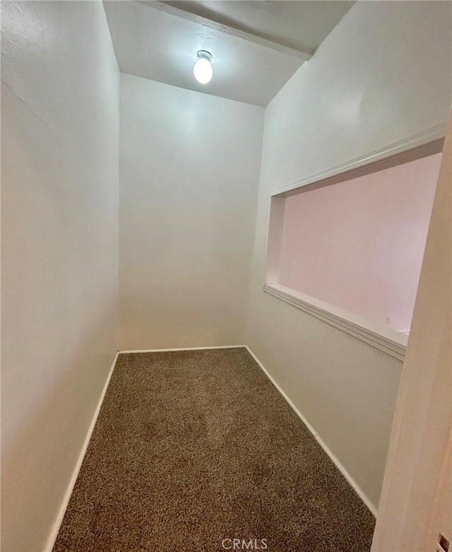 empty room with carpet floors