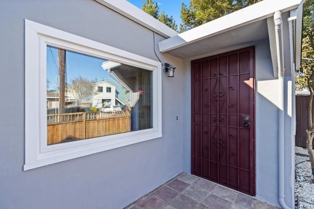 view of property entrance