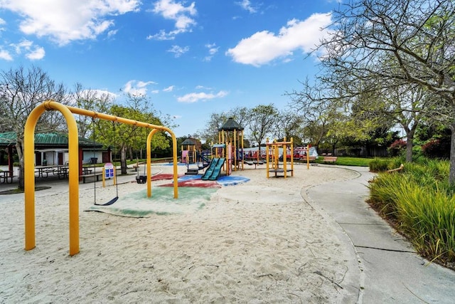 view of playground