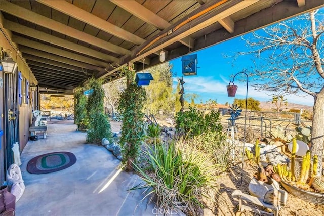 view of patio / terrace