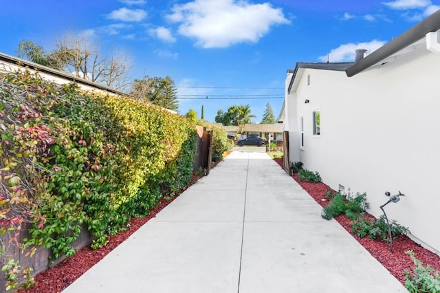 exterior space with a patio