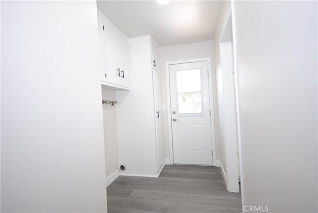 washroom featuring light hardwood / wood-style floors