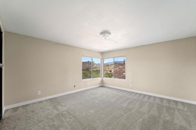 empty room with carpet flooring