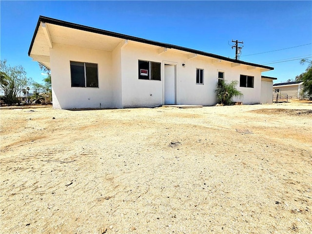 view of rear view of house