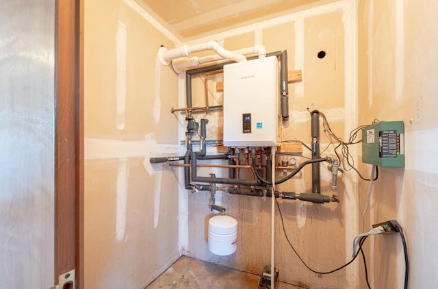 utilities with tankless water heater