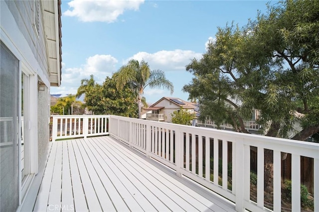 view of deck